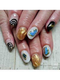 天然石ネイル