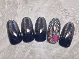 花火ネイル