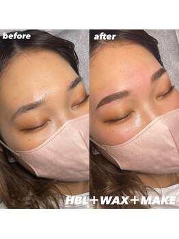 サン ヘアーアンドメイク(Sa N.HAIR&MAKE)/HBL+WAX+MAKE