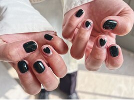 シンプルカジュアルハート