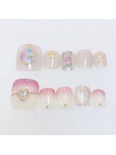 ネイル アンド アイラッシュ ヨンマルニ(Nail&eyelash 402)/☆フットデザインコース☆