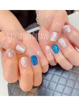 デジャヴ(Dejavu)/ホワイトラメネイル