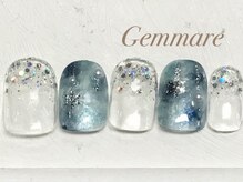 ジェンマーレ 青葉台店(Gemmare)/ニュアンス雪の結晶キラキラ