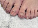 お洒落フットネイル☆