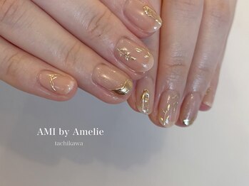 アミ バイ アメリ(AMI by Amelie)/ニュアンスネイル:mikako