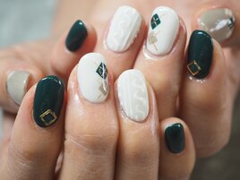 アーガイル×ニット