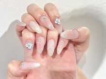 アニュバイアンジュ(anu_by.anju)/ワンホン/オフィスネイル/ジェル