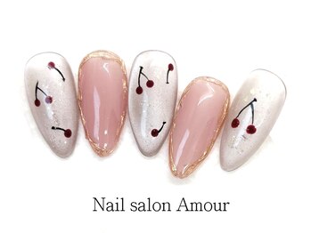アムールユシマテン 上野湯島店(Amour)/キラキラ春夏のネイル¥7980