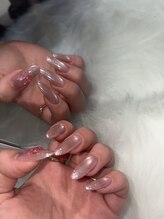 ナツネイル(natsu'nail)/マカロンマグ×クリアパウダー