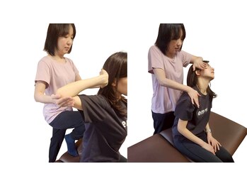 3Rボディメンテナンスの写真/巻き肩の原因を評価し、肩の機能と巻き肩や猫背を改善!