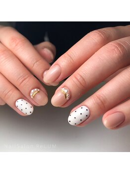 ネイルサロンリルム(ReLUM)/定額￥7400コース