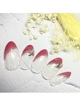 サロンR/斜めフレンチネイル