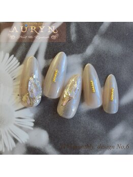 アウリン(AURYN)/11月限定monthly design No,6