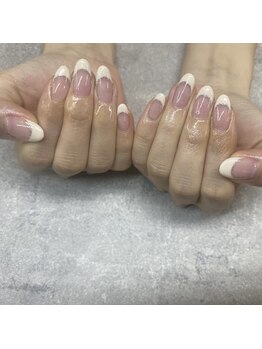 ネイルサロンファストネイルプラス 新宿店(FAST NAIL PLUS)/2024春ネイル【フレンチ】