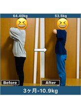 整体院すみれ/3ヶ月-10.9kg