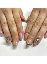 アローナ ネイル(Arona nail)/韓国風ガーリーネイル