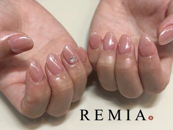 レミア 湘南台(REMIA)/ベースカラー込みオーロラネイル