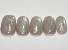 ネイルメゾン 渋谷店(NAIL MAISON)/シンプルベージュマグ￥5500