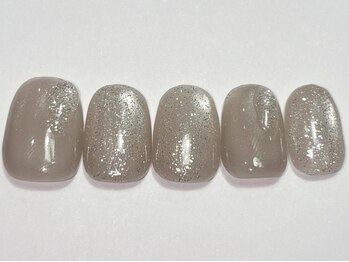 ネイルメゾン 渋谷店(NAIL MAISON)/シンプルベージュマグ￥5500