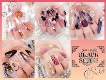 ネイルブラックシー デコ電ショップ クリスタルシー(BLACK SEA Shop Crystal Sea)