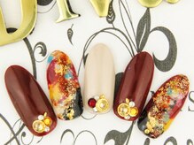 ネイルサロン ディーバ ギンザ(Nail salon Diva GINZA)/和レッド¥9500