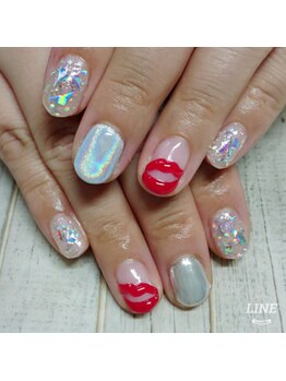 ウォーターワールド 大和店(WATER WORLD)/ユニコーンネイル