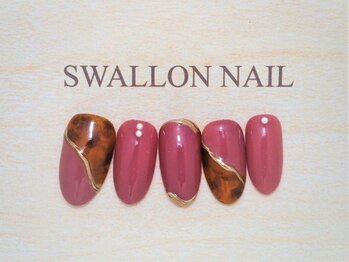スワロンネイル(SWALLON NAIL)/9.10月定額ネイル★