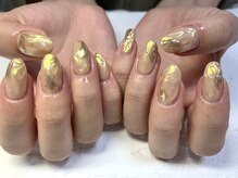 オッドジョブス ネイルアンドアイラッシュ 庚午店(odd jobs)/ぷくぷくニュアンス