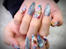 ネイルサロン シェル(Nail Salon SHELL)/キラキラ★ニュアンスネイル★