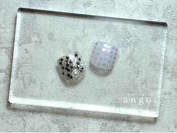 アンガット(angot.)/親指アート◆