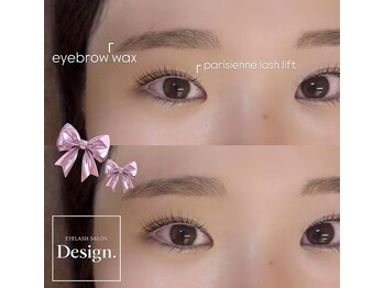 デザインドット(Design.)/眉×パリジェンヌラッシュリフト