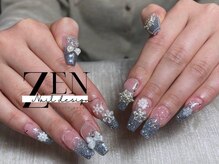 ゼン ネイル デザイン 池袋(ZEN NAIL DESIGN)/* 長 さだしやり放題×つけ放題