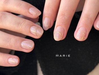 ザ マリー 表参道店(THE MARIE)の写真/★オフ込み定額¥6600！アートの種類も豊富♪デザイン＆爪の形もご提案！HAND＆FOOT同時施術もOK！