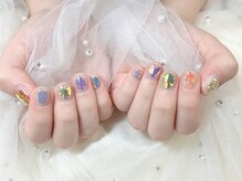 ディオーネ ネイルスタジオ(Dione)/オーロラ氷塊のきらめき