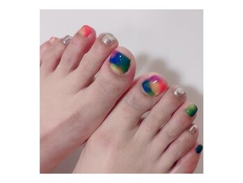 リッシュネイルアンドアイラッシュ グランデ(Riche nail&eyelash grande)/Foot　nail☆