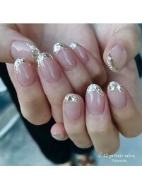 ゴールドガラスフレンチ