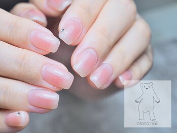 オトナネイル(otona nail)/水蜜桃チークネイル