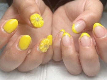 ブリスフルハピネス(Blissful happiness)/イエローフレンチフラワー