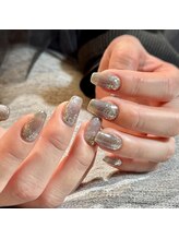 ラブクロム(LOVE CHROME)/大人気のフラッシュネイル