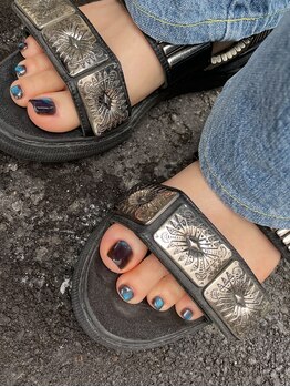 ルル アンド ワウ 薬院(Lulu&wau)/マグネットネイル