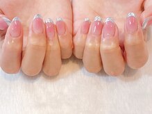 ムーピーネイル(moopy nail)/◆cheek×french ¥7700