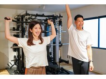 ハピリー(Happily)の雰囲気（いきなりマシントレーニングでなく、自重やチューブ等でアップ）