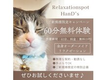 リラクゼーションスポットハンズ(Relaxation spot HanD's)の雰囲気（早い者勝ち！1日先着2名のご新規様限定のスペシャル企画！！）