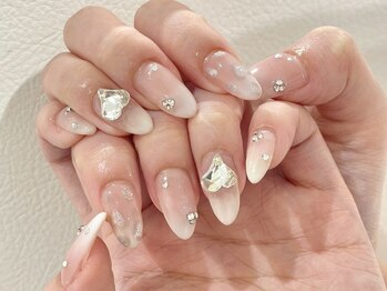 アニュバイアンジュ(anu_by.anju)/ワンホン/オフィスネイル/ジェル