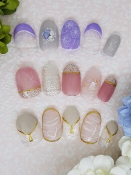 アフロディーテ(Aphrodite)/店内サンプルネイル¥7900