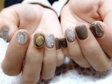 アミュリー ネイル アトリエ(Amury nail atelier)/ちぐはぐ ニュアンス シアー