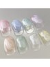 【HAND】塗りかけインクで彩るニュアンスワンカラーネイル【パラジェル】