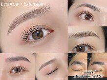 アイラッシュサロンフア (EYE LASH salon fA)の雰囲気（Wax、Color、毛流れを整えるラミネーション沢山の眉毛menu♪）