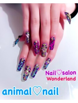 アニマル柄ネイル☆
