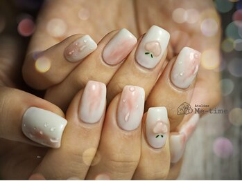 アトリエ ミータイム(Atelier Me-time)/peach nails